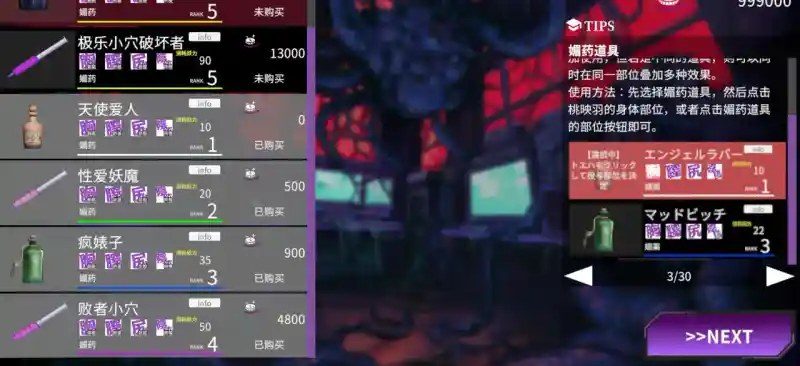 桃映羽3D模拟 中文界面 玩法截图 8