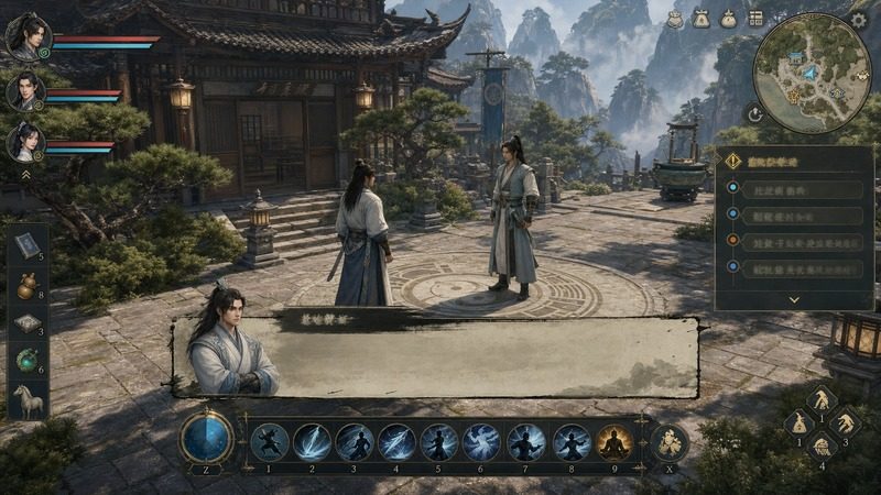 金庸群侠传5爱与死仙狐MOD六周年 剧情向MOD 实机截图 5