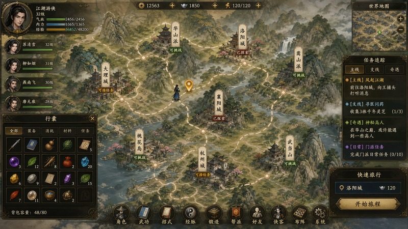 金庸群侠传5爱与死仙狐MOD六周年 故事片段 展示图 3