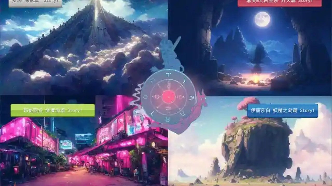 魔女骑士安娜 场景演出 实机截图